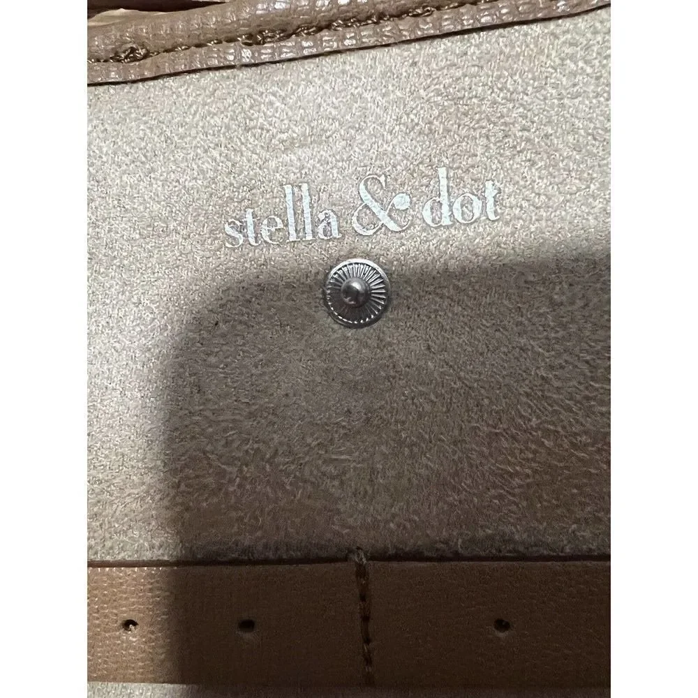 Stella & Dot Bags | Stella Dot Elephant Print Jewelry Travel Case